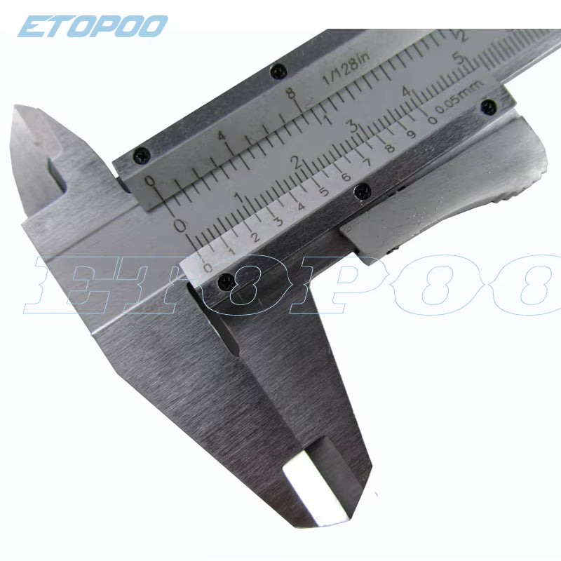 KENDİNDEN KİLİTLİ PASLANMAZ ENDÜSTRİYEL ÇELİK KUMPAS 0-150Mm 