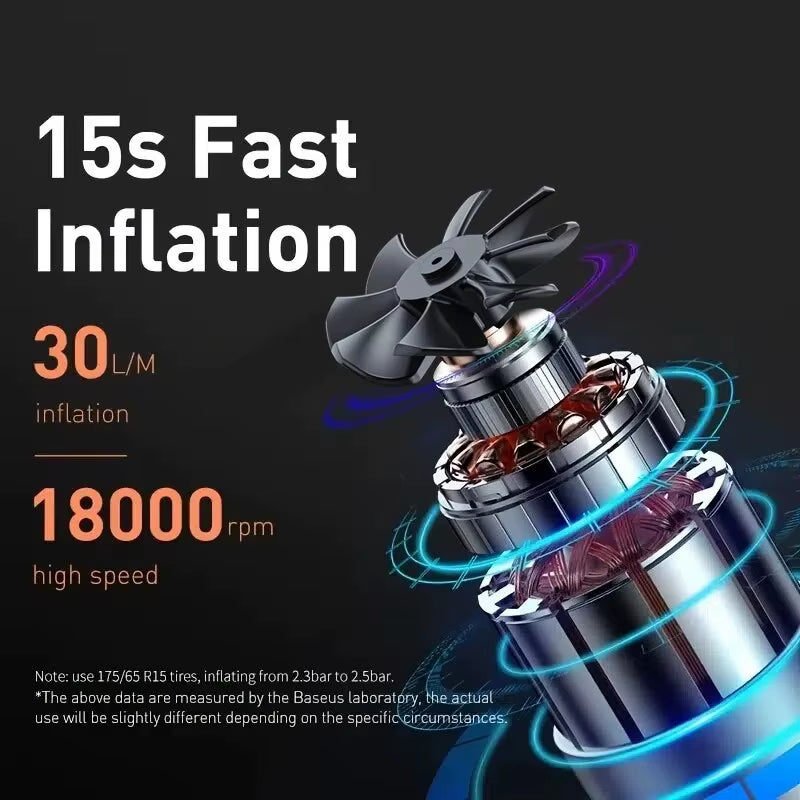 Araba Lastiği Hava Pompası 12V 150PSI Hava Kompresörü Taşınabilir Kablolu Elektrikli Şişirme Cihazı Araba, Motosiklet, Bisiklet ve Genişletilmiş Güç Kablosu